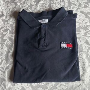 Tommy Hilfiger Blue Polo Shirt Classic Style
